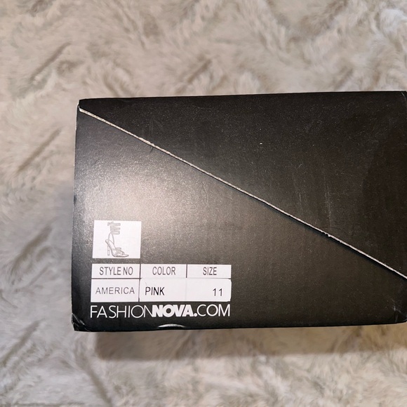 Pink Fashion Nova Heels - Picture 5 of 5